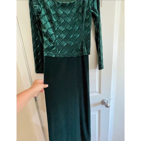 SCOTT MCCLINTOCK velvet vintage dress - Picture 8 of 15